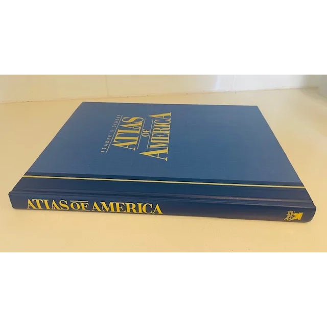 1990s Atlas of America Hardcover Coffee Table Book For Sale In Miami - Image 6 of 10