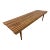 Mid-Century Modern Walnut Slatted Coffee Table For Sale