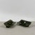 This stunning pair of glazed ceramic wall lamps is an excellent example of vintage design, ideal for enhancing modernist...
