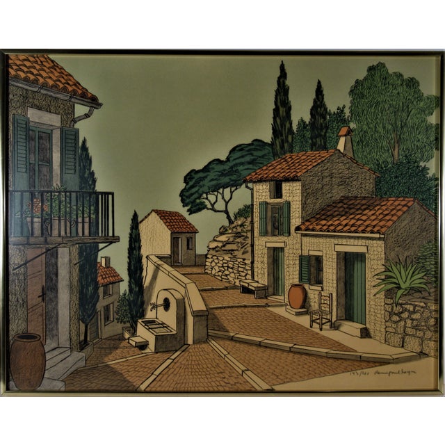 Denis Paul Noyer, Village de Provence, Circa 1970 For Sale In San Francisco - Image 6 of 6