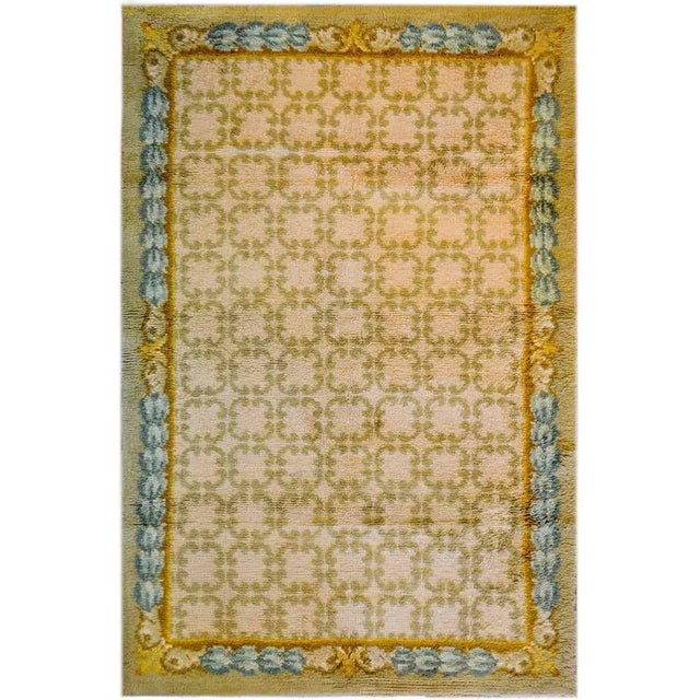 Mid-Century German Rug For Sale In Chicago - Image 6 of 6