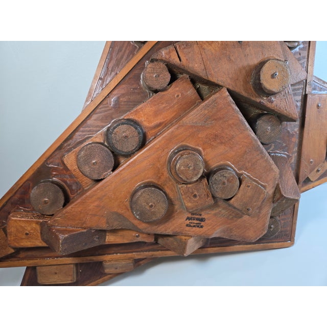 1980s George Marinko Abstract Wooden Sculpture For Sale In New York - Image 6 of 16