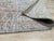 6x9 Blue Rose Distressed Medallion Hand-Knotted Wool Rug For Sale - Image 4 of 6