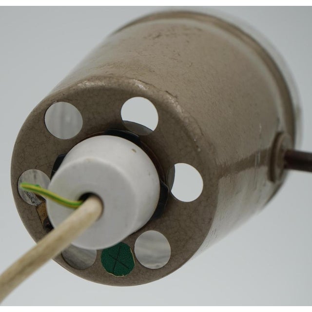 English Salvaged Laboratory School Table Lamp Adjustable Light 007, 1940s For Sale - Image 13 of 15