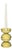 RL 05 Maxi Candleholder in Butter Glossy Varnished Aluminum by Caspal For Sale