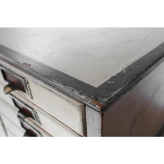 Wood Industrial Chest of Drawers, 1930s For Sale - Image 7 of 13