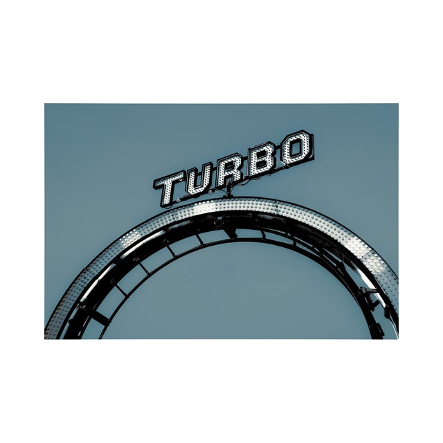 Contemporary Guy Sargent, Turbo Blue, Archival Pigment Print For Sale - Image 3 of 6