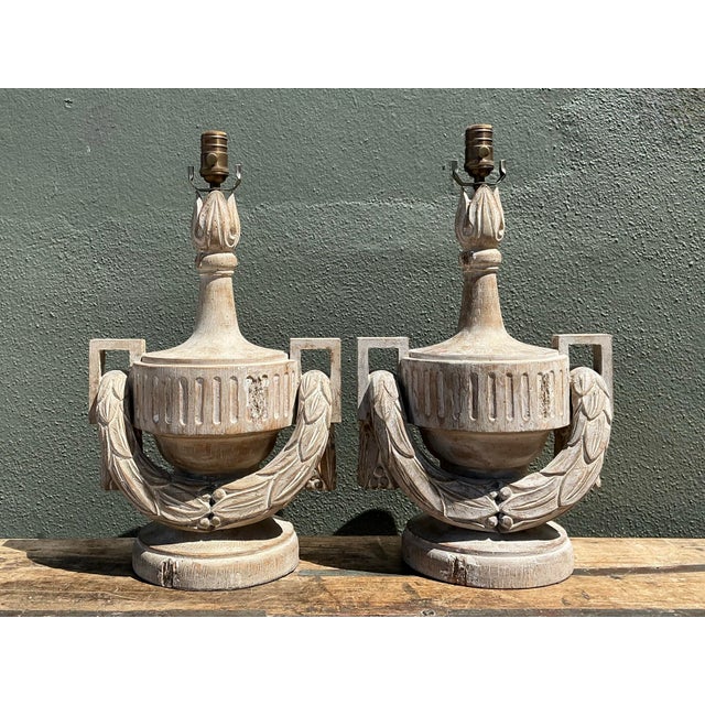 Vintage Bliss Swag Garland Lamps - A Pair For Sale In West Palm - Image 6 of 12