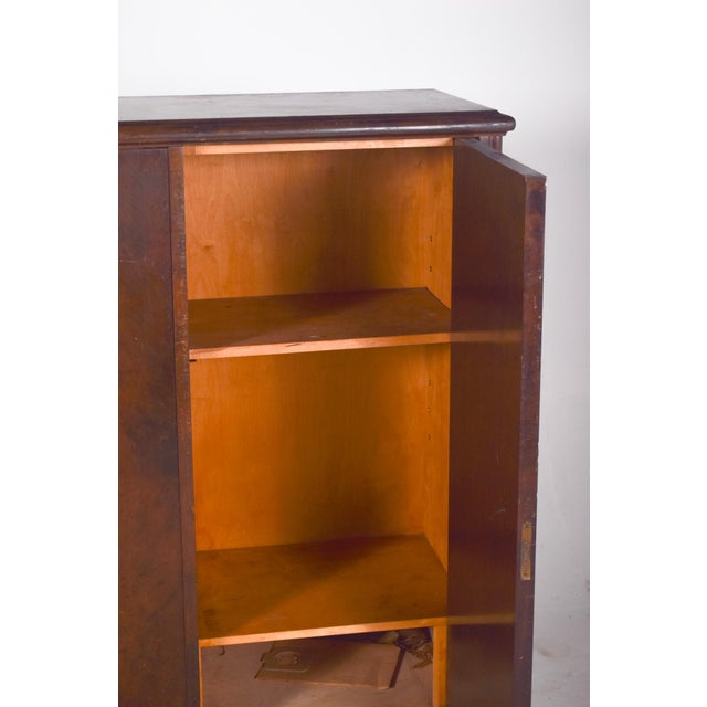 Antique English Sideboard with Three Doors, 1890s For Sale - Image 5 of 6