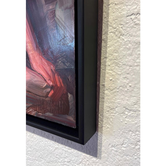 Anticipation captures a moment of introspection, depicting a seated figure with an expressive pose that suggests a blend...