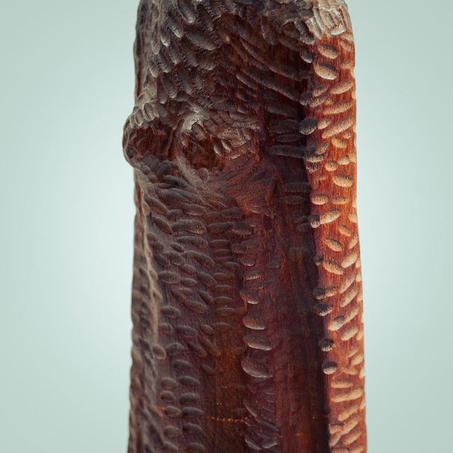Koos van Vlijmen, Nude Sculpture of Womans Figure, 1970s, Wood For Sale - Image 10 of 13