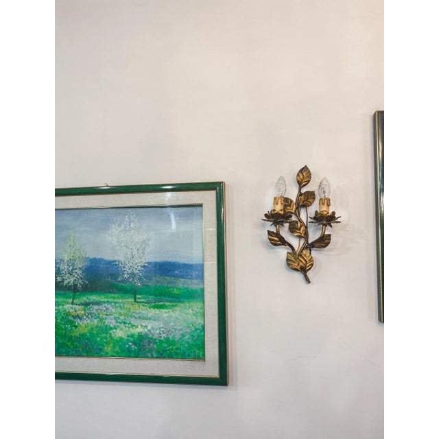 19th Century Louis XV Style Gilt Bronze Appliques or Wall Lights - Set of 3 For Sale - Image 10 of 11