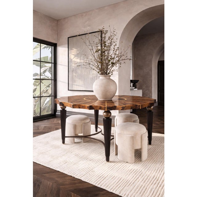 Neoclassical 1980s NeoClassical Center or Dining Table by Maitland Smith For Sale - Image 3 of 14