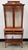 Mid 20th Century Mid 20th Century Southampton Edwardian Style Marquetry Inlaid Yew Wood Two-Part Display Cabinet For Sale - Image 5 of 12