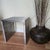 Chrome Vintage Modernist Metal & Lucite Side Table For Sale - Image 8 of 11