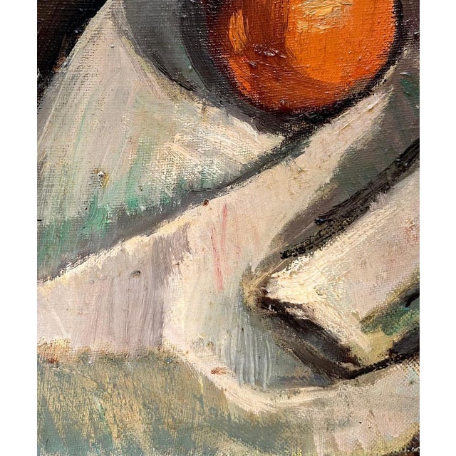 Modern Ernest Voegeli, The Red Plateau, Oil on Canvas For Sale - Image 3 of 11