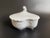 19th C. Haviland Marseille All White Covered Tureen, Vegetable Dish and Butter Box For Sale - Image 9 of 12
