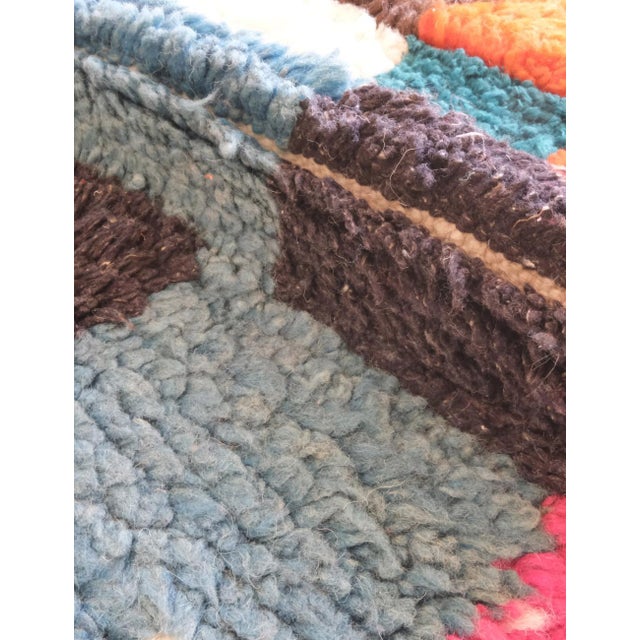 2020s Moroccan Handknotted Wool Rug - 6.3 X 4.3 Ft For Sale - Image 5 of 8