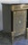 Louis XVI Style Hollywood Regency Sideboard in Burl Wood, Grey Lacquer and Brass, France, 1980s For Sale - Image 11 of 18