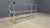 Glass Chrome and Acrylc Glass Console Table, 1970s For Sale - Image 7 of 14