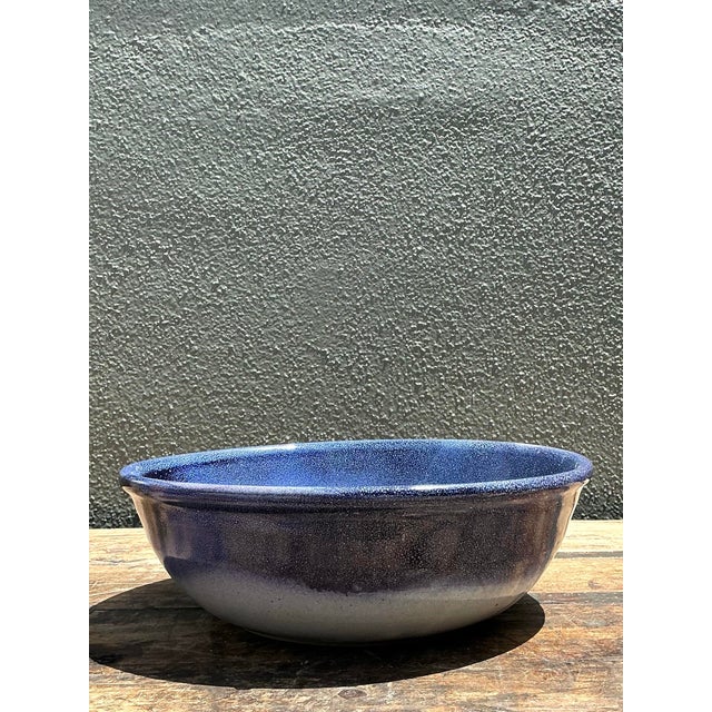 Vintage Original Studio Pottery Bowl For Sale - Image 10 of 12