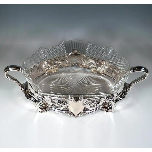 Art Nouveau Silver Planter by Bruckmann & Sons for Theodor Schallmayer, Germany, 1890s For Sale - Image 4 of 11