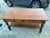 Wood Antique Arts and Crafts Oak Library Desk Writing Table Wirh Shelf Mission Style For Sale - Image 7 of 18