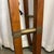 Wood Large Tripod Surveyors Floor Lamp For Sale - Image 7 of 12