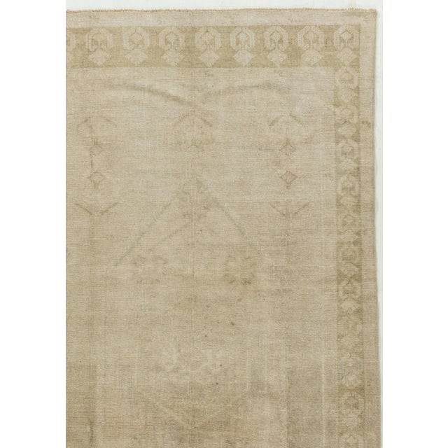 1940s Vintage Turkish Anatolian Area Rug 3'11 X 7'4 For Sale - Image 4 of 6