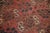 Red Antique Beshir Square Carpet - 7'1" x 7'10" For Sale - Image 8 of 10