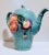 French 1940s Cafetiere Genevieve Lethu Porcelain Tea Pot For Sale - Image 3 of 12