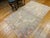 Vintage Turkish Oushak Area Rug, Hand Knotted Wool, Ivory & Pink, 5' x 7' For Sale - Image 9 of 17