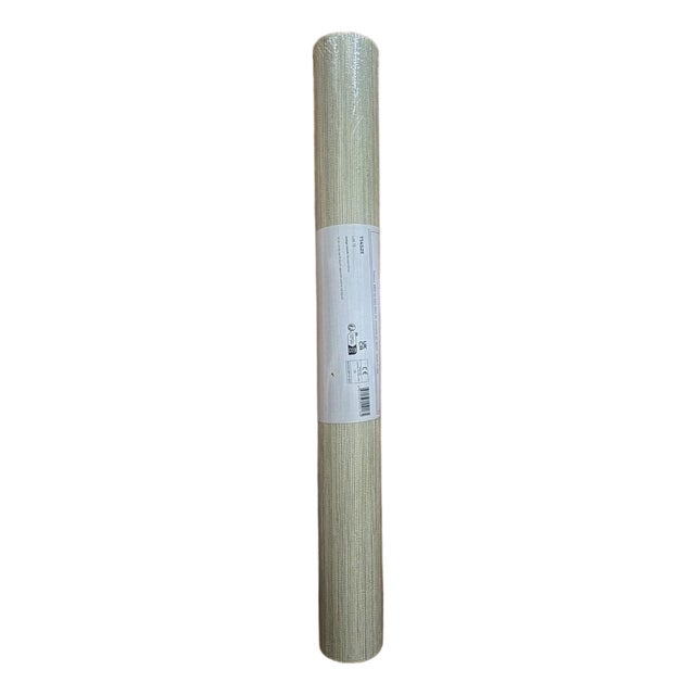 Thibaut Wallpaper T14525 "Luta Sisal" Beige & Metallic Silver - Unopened Double For Sale