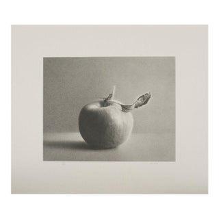 1990s Martha Alf "Apple" Still Life Lithograph Print Limited Edition Signed (187/250) For Sale