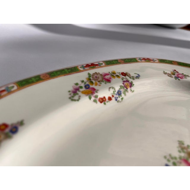 Antique Porcelain Serving Platter from Minton, 1905 For Sale - Image 3 of 7