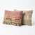 This 16'' x 24'' pillow cover set was made from authentic Turkish rug pieces — patchwork panels of faded red and gold rug...
