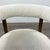 White Modern Soft White Boucle Dining Chairs Set of 4 For Sale - Image 8 of 8
