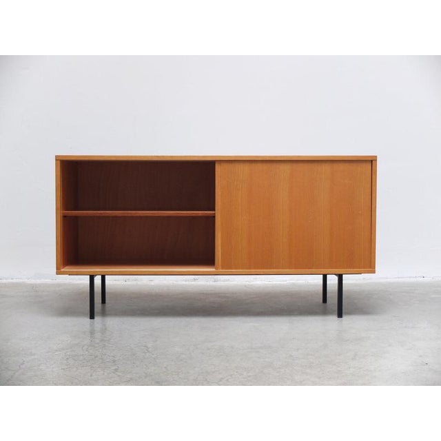 Brown Small Vintage Sideboard by Helmut Magg for Deutsche Werkstätten, 1960s For Sale - Image 8 of 14