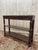 Napoleon III Oak Console Table with Grey Veined Marble For Sale - Image 4 of 8