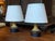 Mid-Century Modern Danish Ceramic Table Lamps by Søholm Stentøj - A Pair For Sale - Image 3 of 17