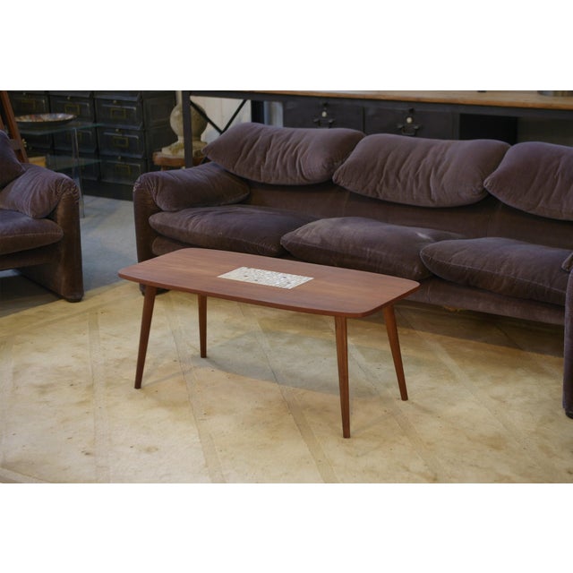 Scandinavian Mosaic Coffee Table, 1960s For Sale - Image 13 of 13