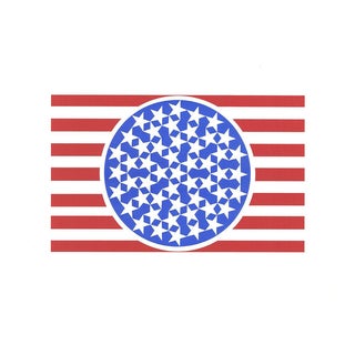 Robert Indiana, New Glory Banner, 1963, Paper For Sale