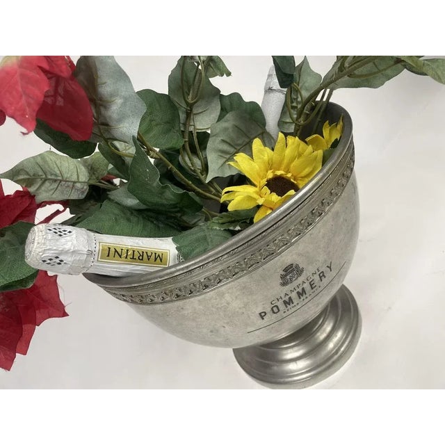 Beautiful and rare original French Champagne door original Pommery, art déco style. Subject of high furniture, incredible...