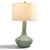 2020s Lotus Celadon Lamp For Sale - Image 5 of 7