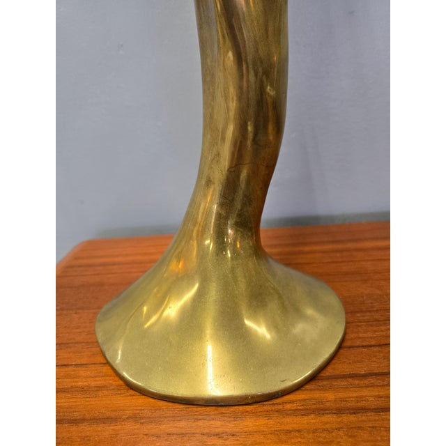 Abstract Brass Sculpture by Daisey Nasser For Sale In Miami - Image 6 of 9