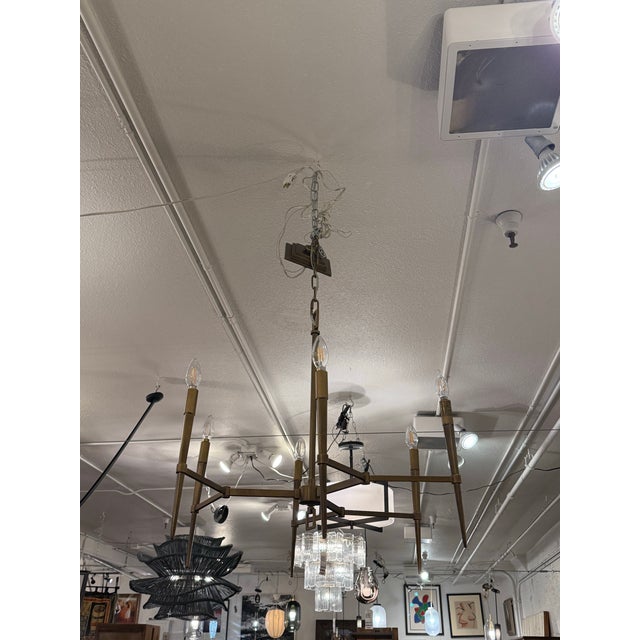 Metal Arteriors Home Auburn Chandelier For Sale - Image 7 of 12