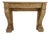 Napoleon III Fireplace with Claw Feet in Speckled Marble, 1800s For Sale