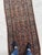 1940s Coral & Glowinng Blush with Indigo & Army Green Runner Rug 2.8 x 19.7 For Sale - Image 9 of 12