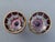 Amethyst Early 1900s Moser Czech Bohemian Amethyst Paneled Cabochon 24k Champagne Coupes - A Pair For Sale - Image 8 of 8