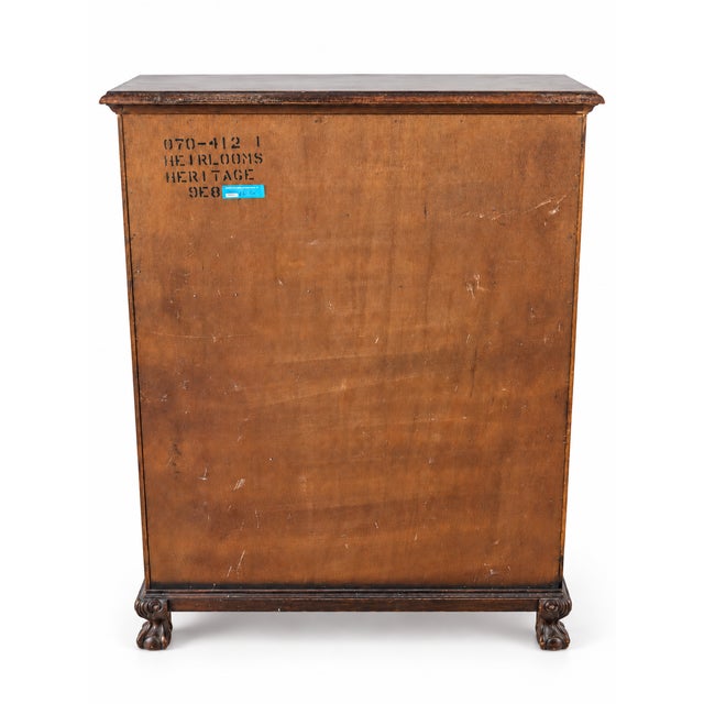 Vintage Drexel Chippendale-Style Seven-Drawer Tall Chest For Sale - Image 12 of 12